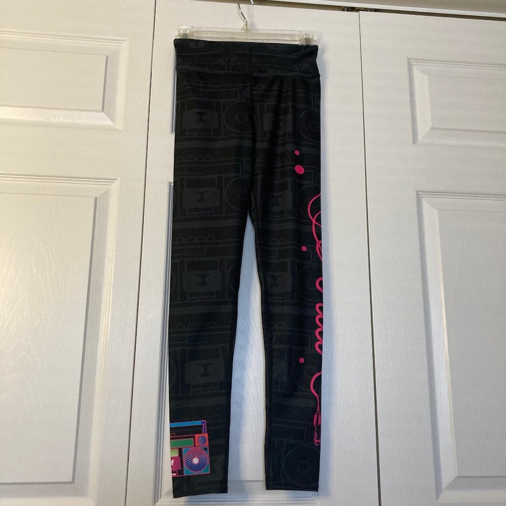 Ania boombox black leggings